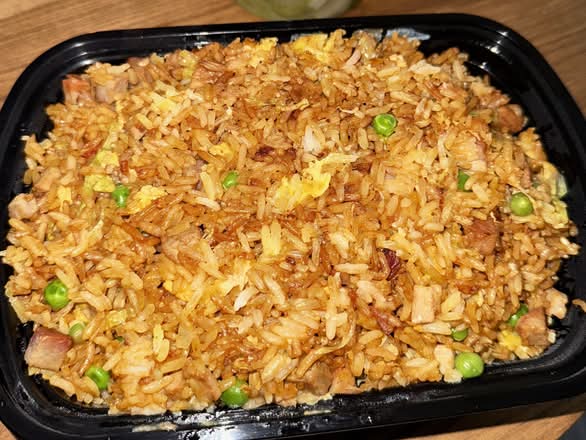 113. BBQ Pork Fried Rice 叉燒炒飯